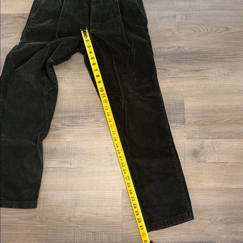 J. Crew Men's Dark Green Corduroy Pants - Picture 4 of 8